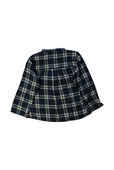 A Black Long Sleeve Shirts from Louis Louise in size 4T for girl. (Back View)