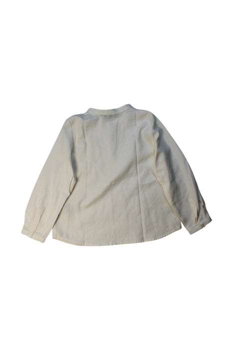 A White Long Sleeve Shirts from Bonpoint in size 4T for boy. (Back View)