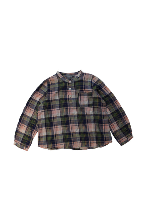 A Multicolour Long Sleeve Shirts from Bonpoint in size 4T for girl. (Front View)
