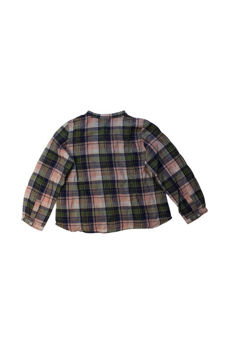 A Multicolour Long Sleeve Shirts from Bonpoint in size 4T for girl. (Back View)
