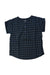 A Navy Short Sleeve Shirts from Louis Louise in size 3T for boy. (Front View)