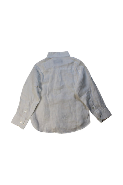 A White Long Sleeve Shirts from Harmont & Blaine in size 2T for boy. (Back View)