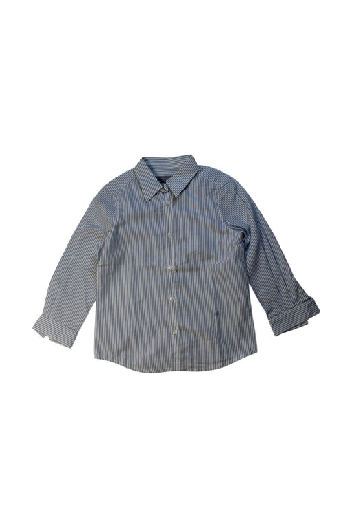 A Blue Long Sleeve Shirts from Bonpoint in size 3T for boy. (Front View)