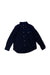 A Navy Long Sleeve Shirts from Ralph Lauren in size 4T for boy. (Front View)