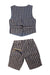 A Multicolour Suit Vests from Velveteen in size 4T for girl. (Back View)