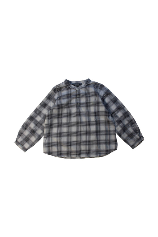 A Grey Long Sleeve Shirts from Bonpoint in size 3T for neutral. (Front View)
