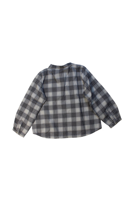 A Grey Long Sleeve Shirts from Bonpoint in size 3T for neutral. (Back View)