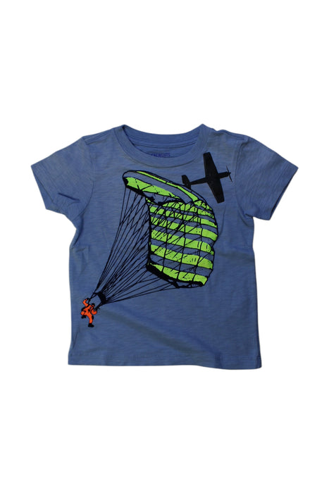 A Blue Short Sleeve T Shirts from Crewcuts in size 2T for boy. (Front View)