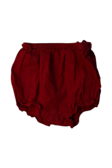 A Red Bloomers from Janie & Jack in size 6-12M for girl. (Front View)