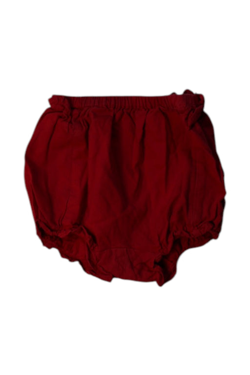 A Red Bloomers from Janie & Jack in size 6-12M for girl. (Front View)