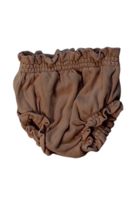 A Brown Bloomers from Quincy Mae in size 3-6M for girl. (Front View)