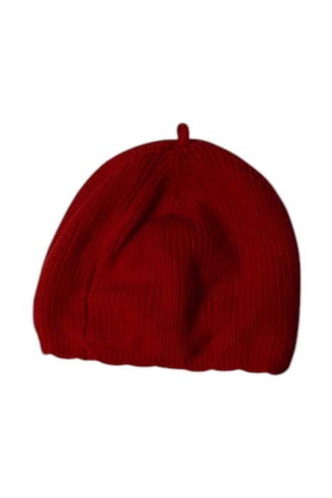 A Red Winter Hats from Janie & Jack in size 12-18M for girl. (Back View)
