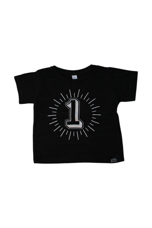 A Black Short Sleeve T Shirts from Whistle & Flute in size 12-18M for girl. (Front View)