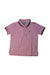 A Pink Short Sleeve Polos from Petit Bateau in size 3T for boy. (Front View)