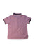 A Pink Short Sleeve Polos from Petit Bateau in size 3T for boy. (Back View)