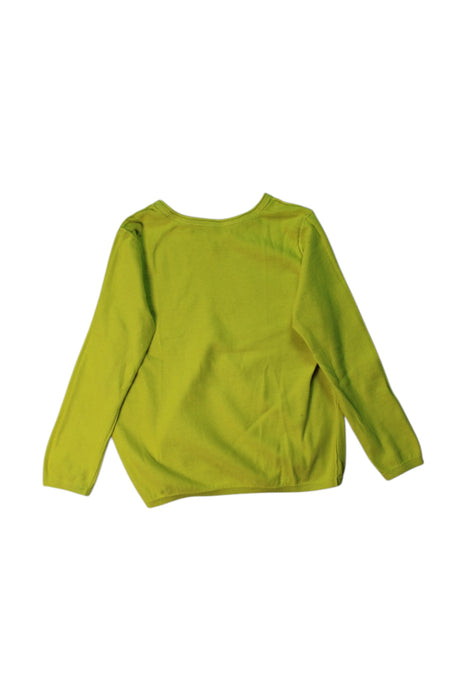 A Green Long Sleeve Tops from Bonpoint in size 3T for girl. (Back View)