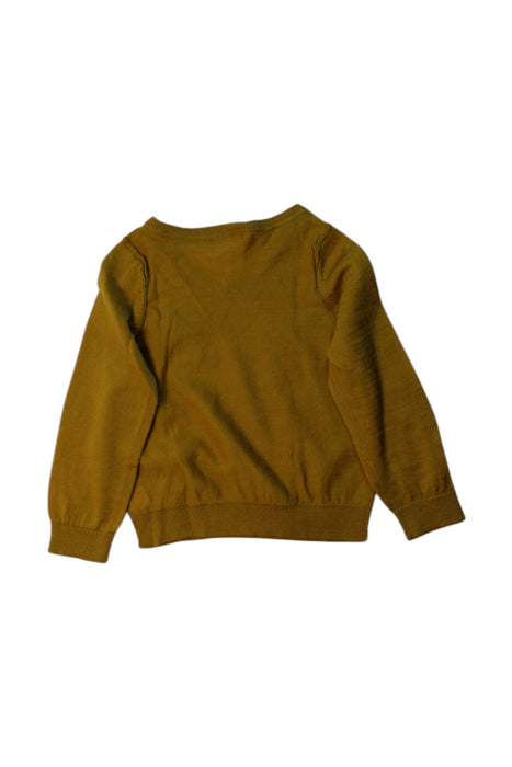 A Beige Knit Sweaters from Bonpoint in size 2T for girl. (Back View)