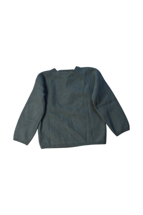 A Blue Knit Sweaters from Bonpoint in size 2T for girl. (Back View)