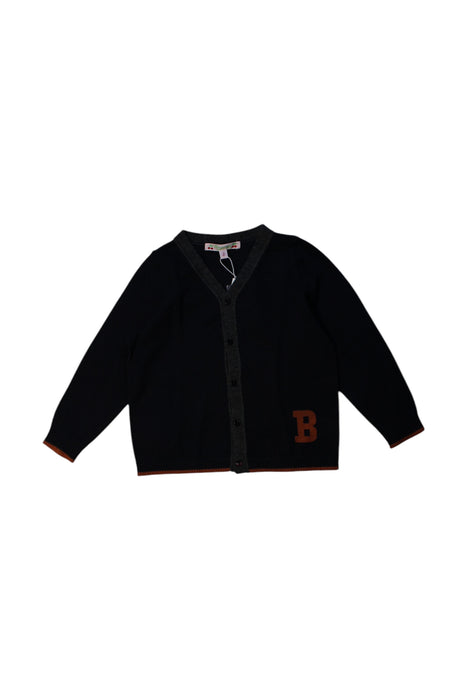 A Black Cardigans from Bonpoint in size 2T for girl. (Front View)