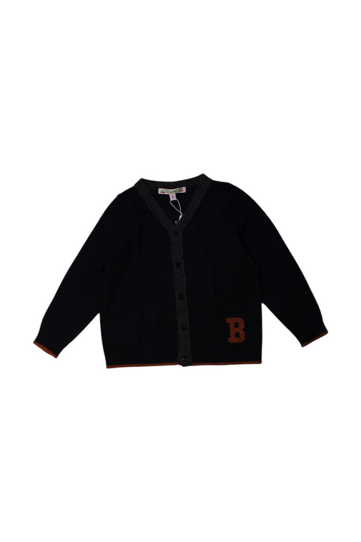 A Black Cardigans from Bonpoint in size 2T for girl. (Front View)