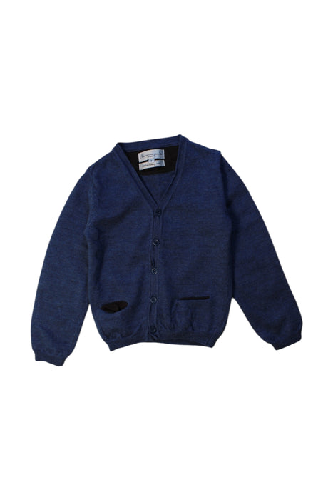 A Blue Cardigans from Bleu Comme Gris in size 3T for boy. (Front View)