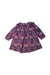 A Multicolour Long Sleeve Dresses from Jacadi in size 6-12M for girl. (Front View)