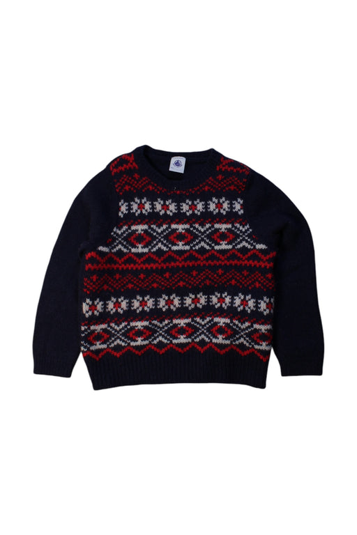 A Multicolour Knit Sweaters from Petit Bateau in size 3T for neutral. (Front View)