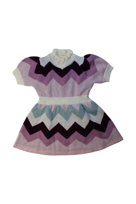 A Multicolour Sweater Dresses from Janie & Jack in size 12-18M for girl. (Front View)