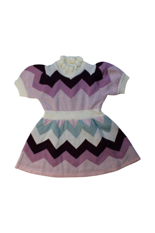 A Multicolour Sweater Dresses from Janie & Jack in size 12-18M for girl. (Front View)