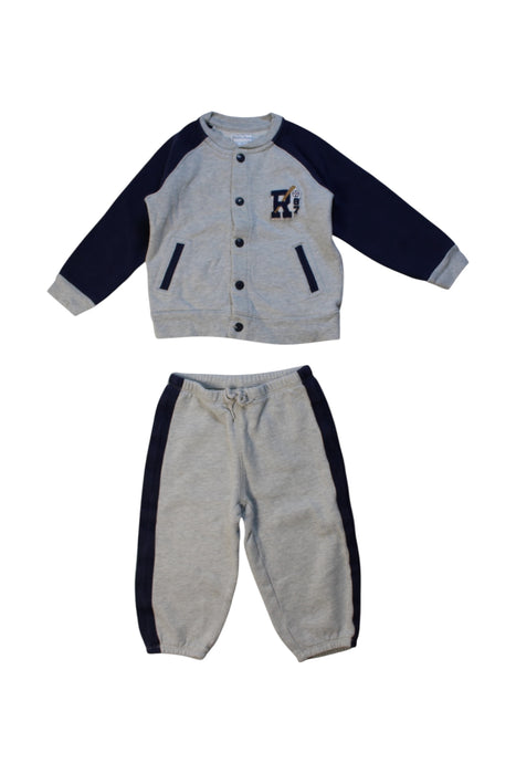 A Grey Pants Sets from Ralph Lauren in size 12-18M for boy. (Front View)