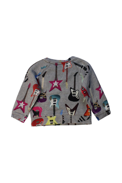 A Multicolour Crewneck Sweatshirts from Molo in size 12-18M for boy. (Back View)