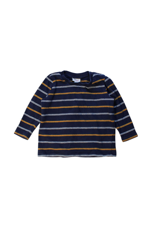 A Navy Long Sleeve T Shirts from Seed in size 2T for boy. (Front View)