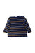 A Navy Long Sleeve T Shirts from Seed in size 2T for boy. (Back View)