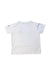 A White Short Sleeve T Shirts from Miki House in size 18-24M for boy. (Back View)