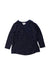 A Navy Long Sleeve T Shirts from Seed in size 2T for boy. (Front View)