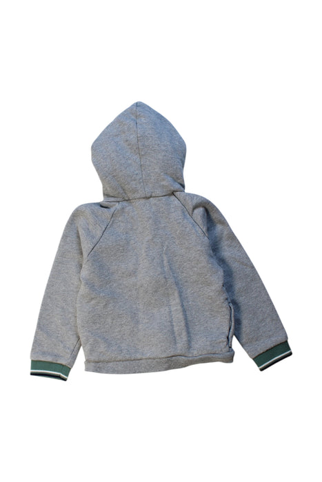A Grey Hooded Sweatshirts from Tartine et Chocolat in size 3T for boy. (Back View)