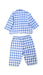 A Blue Pyjama Sets from Turquaz in size 12-18M for boy. (Back View)