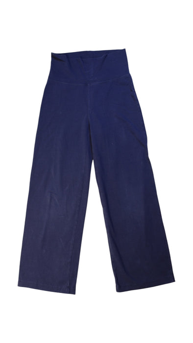 A Navy Sweatpants from Hanna Andersson in size 7Y for girl. (Front View)