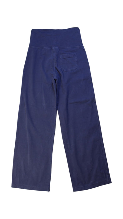 A Navy Sweatpants from Hanna Andersson in size 7Y for girl. (Back View)