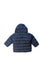 A Navy Puffer/Quilted Coats & Outerwear from Petit Bateau in size 12-18M for neutral. (Back View)
