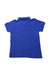A Blue Short Sleeve Polos from Double B Mikihouse in size 5T for boy. (Back View)