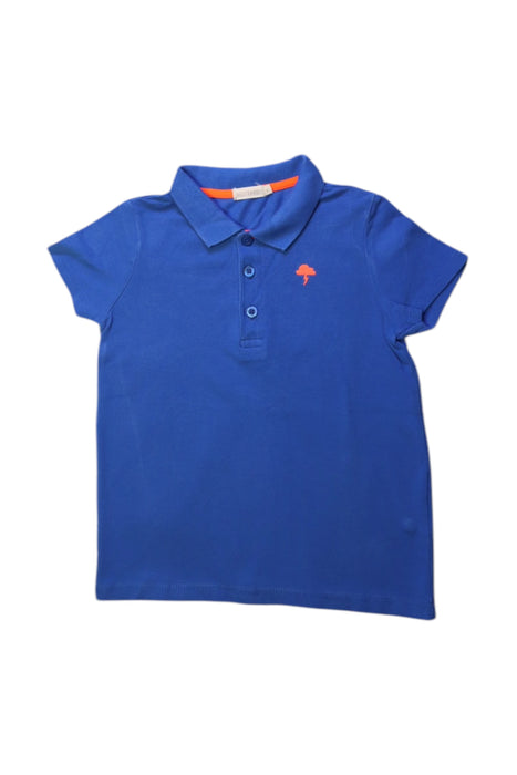 A Blue Short Sleeve Polos from Billybandit in size 6T for boy. (Front View)