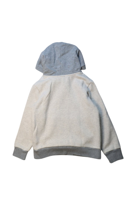 A Grey Hooded Sweatshirts from Polo Ralph Lauren in size 5T for boy. (Back View)