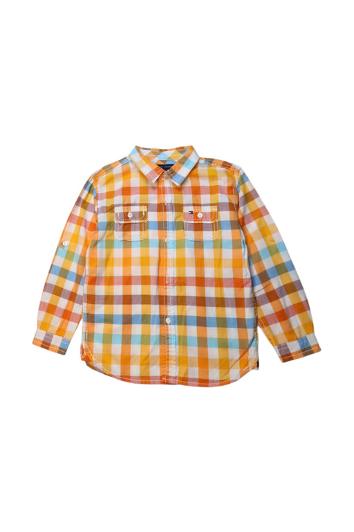 A Multicolour Long Sleeve Shirts from Tommy Hilfiger in size 4T for boy. (Front View)
