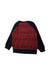 A Red Crewneck Sweatshirts from Petit Bateau in size 6T for boy. (Back View)