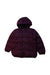 A Burgundy Puffer/Quilted Coats & Outerwear from Petit Bateau in size 6T for neutral. (Front View)
