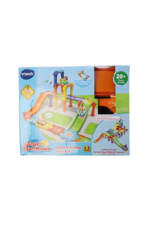 A Multicolour Cars Trucks Trains & Remote Control from Vtech in size O/S for neutral. (Front View)