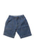 A Blue Shorts from Petit Main in size 18-24M for boy. (Front View)