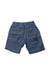 A Blue Shorts from Petit Main in size 18-24M for boy. (Back View)