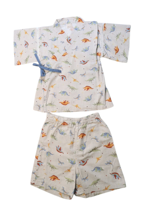 A Multicolour Shorts Sets from Petit Main in size 18-24M for boy. (Front View)
